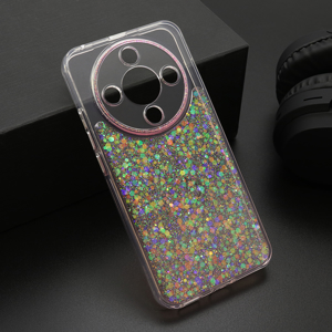 Futrola CRYSTAL GLOW za Honor X9D/Magic 8 lite roze