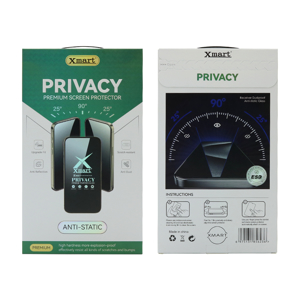 Folija za zastitu ekrana GLASS X mart 9D PRIVACY za iphone 15 (6.1)/16 (6.1)