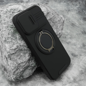 Futrola DEFENDER CAMSHIELD za iPhone 15 Pro Max (6.7) crna