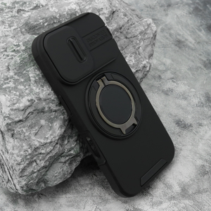 Futrola DEFENDER CAMSHIELD za iPhone 16 (6.1) crna