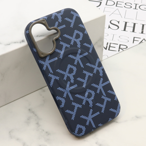 Futrola MONOGRAM MagSafe za iPhone 16 (6.1) plava
