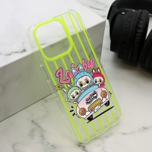 Futrola PRINT PARTY za iPhone 16 Pro (6.3) zuta LBB004