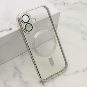 Futrola CAMERA PROTECT MAGSAFE za iPhone 17 (6.3) srebrna