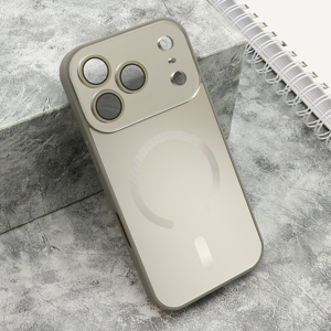 Futrola COLOR METAL Magsafe za iPhone 17 Pro (6.3)/iPhone 18 Pro (6.3) siva (big camera)
