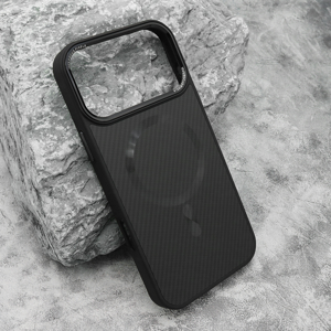 Futrola CARBON MagSafe za iPhone 17 Pro Max (6.9)/iPhone 18 Pro Max (6.9) crna (big camera)