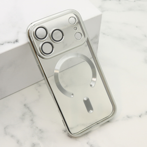 Futrola CAMERA PROTECT MAGSAFE II za iPhone 17 Pro (6.3)/iPhone 18 Pro (6.3) srebrna