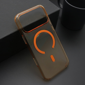 Futrola AMBER CLEAR MagSafe za iPhone 17 Pro Max (6.9)/iPhone 18 Pro Max (6.9) narandzasta