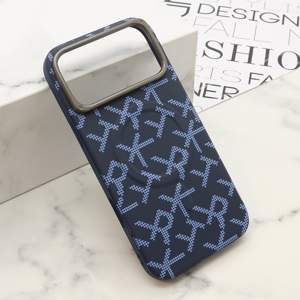 Futrola MONOGRAM MagSafe za iPhone 17 Pro Max (6.9)/iPhone 18 Pro Max (6.9) plava