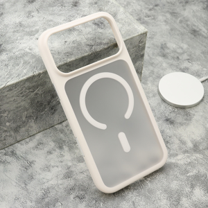 Futrola SHADOW MagSafe za iPhone 17 Pro Max (6.9)/iPhone 18 Pro Max (6.9) bela (big camera)