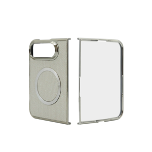 Futrola SHINING MagSafe za iPhone DUO srebrna