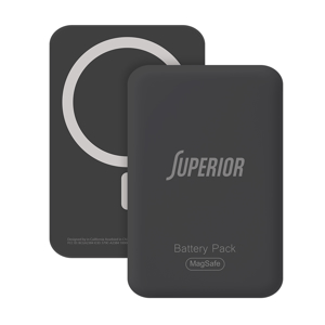 Power bank MagSafe Superior 15W 10000 mAh crni