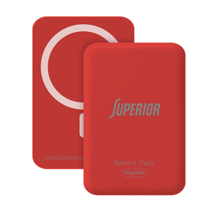 Power bank MagSafe Superior 15W 5000 mAh crveni
