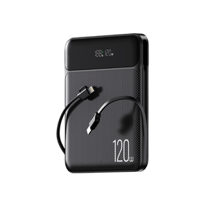 Power Bank Moxom Utopia MX-PB180 120W Super fast charging 20000mAh crni