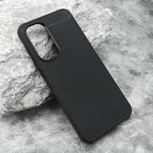 Futrola silikon BRUSHED za Samsung A366B Galaxy A36 5G crna