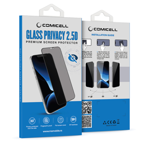Folija za zastitu ekrana GLASS PRIVACY 2.5D full glue za Samsung S741B/S731B/S721B/A276B/A376B/A576B/A366B/A566B Galaxy S26 FE/S25 FE/S24 FE/A27 5G/A37 5G/A57 5G/A36 5G/A56 5G crna
