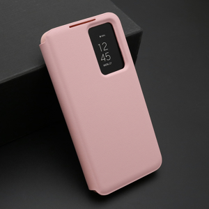 Futrola BI FOLD Smart Window za Samsung S911B Galaxy S23 5G roze