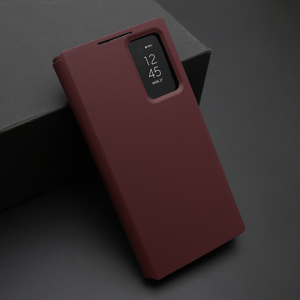 Futrola BI FOLD Smart Window za Samsung S928B Galaxy S24 Ultra 5G bordo