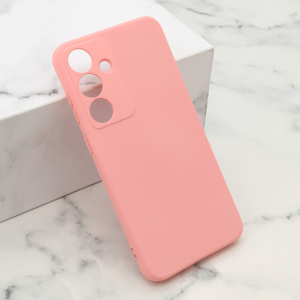 Futrola Soft Silicone za Samsung S936B Galaxy S25 Plus 5G roze