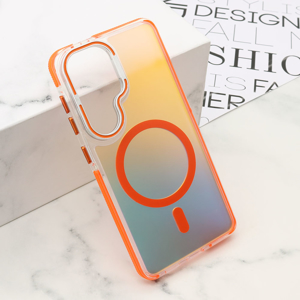 Futrola SHINE LOOK MagSafe za Samsung S941B Galaxy S26 5G narandzasta
