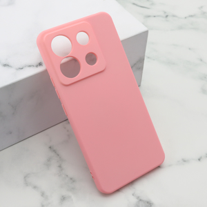 Futrola Soft Silicone za Xiaomi Redmi Note 13 Pro 5G roze