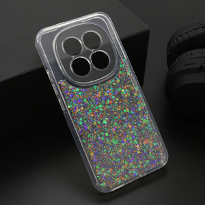 Futrola CRYSTAL GLOW za Xiaomi Redmi Note 15 5G srebrna